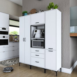 Hanah Home Gabinete Multipropósito Blanco JE144 - 3114